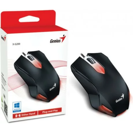 Mouse gaming GENIUS X-G200 negru 31040034100