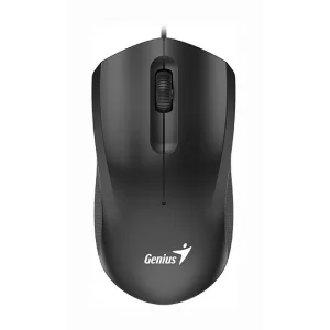 MOUSE GENIUS, &quot;DX-170&quot; notebook, PC, cu fir, optic, USB, 1000 dpi, 3/1, negru, &quot;31010238100&quot;, (include TV 0.15 lei)