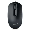 MOUSE GENIUS, &quot;DX-130&quot; notebook, PC, cu fir, optic, USB, 1000 dpi, 3/1, negru, &quot;31010117100&quot;, (include TV 0.15 lei)