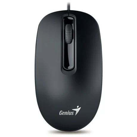 MOUSE GENIUS, &quot;DX-130&quot; notebook, PC, cu fir, optic, USB, 1000 dpi, 3/1, negru, &quot;31010117100&quot;, (include TV 0.15 lei)