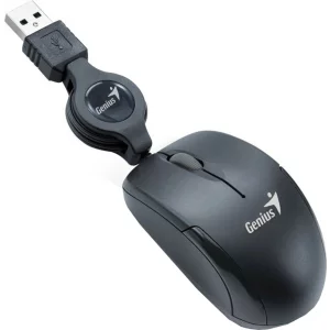 Mouse cu fir GENIUS Micro Traveler V2 negru 31010125100