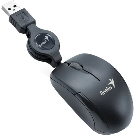 Mouse cu fir GENIUS Micro Traveler V2 negru 31010125100
