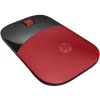 MOUSE HP, &quot;Z3700&quot; notebook, PC, wireless, optic, Wireless, 1200 dpi, 3/1, negru / rosu, &quot;V0L82AA&quot;, (include TV 0.15 lei)