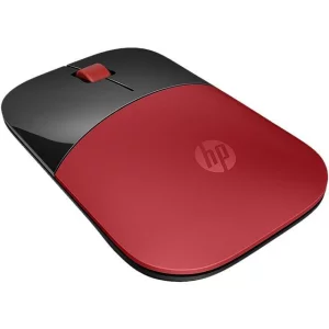 MOUSE HP, &quot;Z3700&quot; notebook, PC, wireless, optic, Wireless, 1200 dpi, 3/1, negru / rosu, &quot;V0L82AA&quot;, (include TV 0.15 lei)