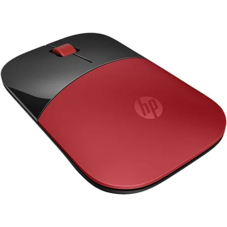 MOUSE HP, &quot;Z3700&quot; notebook, PC, wireless, optic, Wireless, 1200 dpi, 3/1, negru / rosu, &quot;V0L82AA&quot;, (include TV 0.15 lei)