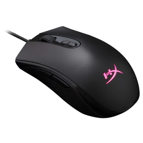 MOUSE KINGSTON - gaming, &quot;Pulsefire Core&quot; , cu fir, optic, USB, 6200 dpi, 7/1, iluminare, butoane programabile, negru, &quot;HX-MC004B&quot;, (include TV 0.15 lei)