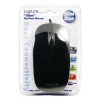 MOUSE LOGILINK, notebook, PC, cu fir, optic, USB, 1000 dpi, 3/1, negru, ID0063