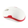 MOUSE LOGILINK, notebook, PC, wireless, optic, Wireless, 1200 dpi, 3/1, alb / rosu, &quot;ID0129&quot;, (include TV 0.15 lei)