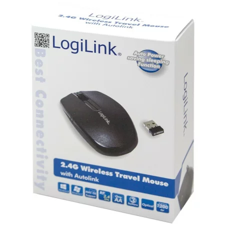 Mouse wireless LOGILINK negru ID0114