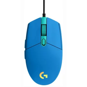 MOUSE gaming cu fir LOGITECH G102 LIGHTSYNC albastru 910-005801