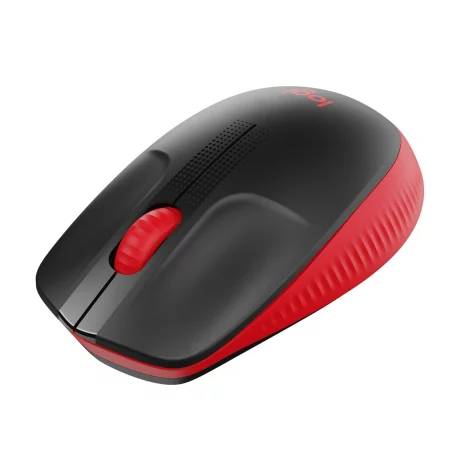 MOUSE wireless LOGITECH M190 negru / rosu 910-005908