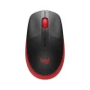 MOUSE wireless LOGITECH M190 negru / rosu 910-005908