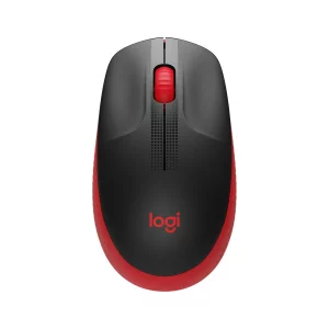 MOUSE wireless LOGITECH M190 negru / rosu 910-005908