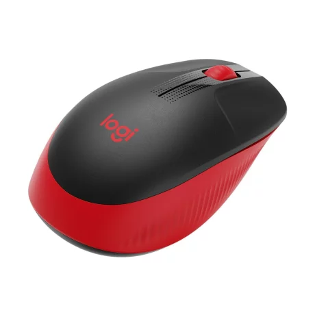 MOUSE wireless LOGITECH M190 negru / rosu 910-005908