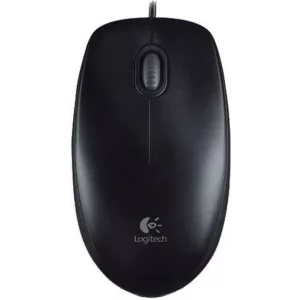 MOUSE cu fir LOGITECH B100 negru 910-003357