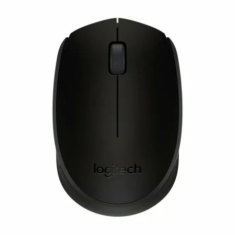 MOUSE LOGITECH, B170 optic, Wireless, 1000 negru, 910-004798