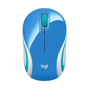 MOUSE wireless LOGITECH M187 albastru 910-002733