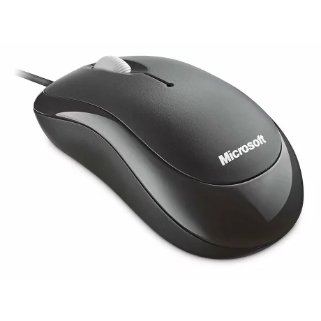 MOUSE MICROSOFT, &quot;Basic&quot; notebook, PC, cu fir, optic, USB, 800 dpi, 3/1, negru, &quot;4YH-00007&quot;, (include TV 0.15 lei)