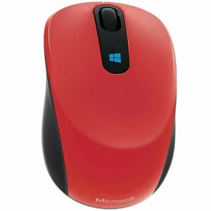 MOUSE MICROSOFT, &quot;Sculpt Mobile&quot; notebook, PC, wireless, optic, Wireless, 1000 dpi, 3/1, negru / rosu, &quot;43U-00025&quot;, (include TV 0.15 lei)