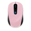 MOUSE MICROSOFT, &quot;Sculpt Mobile&quot; notebook, PC, wireless, optic, Wireless, 1000 dpi, 3/1, negru / roz, &quot;43U-00019&quot;, (include TV 0.15 lei)