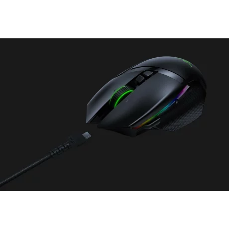 MOUSE RAZER - gaming, &quot;Basilisk Ultimate&quot; , cu fir, wireless, optic, USB, Wireless, 20000 dpi, 11/1, iluminare, butoane programabile, mod dual de conectare, negru, &quot;RZ01-03170100-R3G1&quot;, (include TV 0.15 lei)