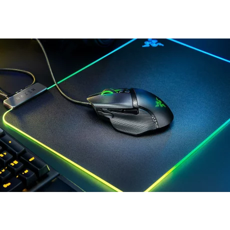 MOUSE RAZER - gaming, &quot;Basilisk V2&quot; , cu fir, optic, USB, 20000 dpi, 11/1, iluminare, butoane programabile, negru, &quot;RZ01-03160100-R3M1&quot;, (include TV 0.15 lei)