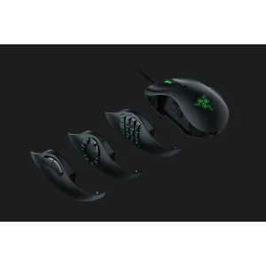 MOUSE RAZER - gaming, &quot;Naga Trinity&quot; , cu fir, optic, USB, 16000 dpi, 19/1, iluminare, butoane programabile, negru, &quot;RZ01-02410100-R3M1&quot;, (include TV 0.15 lei)