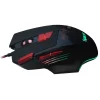 MOUSE  SPACER - gaming, cu fir, optic, iluminare LED RGB, 7 cicluri prestabilite, negru, SP-GM-02