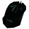 Mouse SPACER, cu fir, optic, USB, 1000 dpi, 3/1, iluminare, negru,SPMO-M20