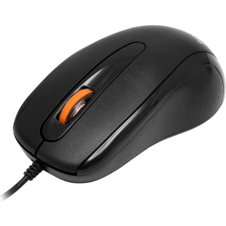 MOUSE  SPACER, cu fir, optic, USB, 1000 dpi, 3/1, negru, SPMO-F01