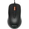 MOUSE  SPACER, cu fir, optic, USB, 1000 dpi, 3/1, negru, SPMO-F01