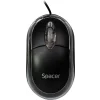 MOUSE  SPACER, cu fir, optic, USB, 800 dpi, 3/1, negru, SPMO-080