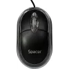 MOUSE  SPACER, cu fir, optic, USB, 800 dpi, 3/1, negru, SPMO-080