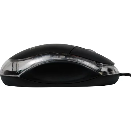 MOUSE  SPACER, cu fir, optic, USB, 800 dpi, 3/1, negru, SPMO-080