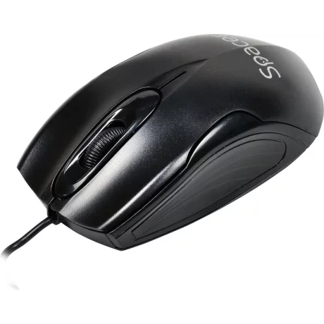 MOUSE  SPACER,  cu fir, optic, USB, 800 dpi, 3/1, negru, SPMO-M11