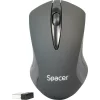 MOUSE  SPACER,  wireless, optic,  1000 dpi, 3/1, negru, SPMO-W12