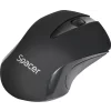 MOUSE  SPACER,  wireless, optic,  1000 dpi, 3/1, negru, SPMO-W12