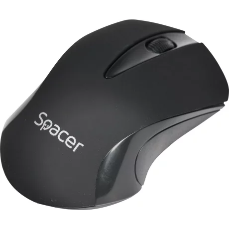 MOUSE  SPACER,  wireless, optic,  1000 dpi, 3/1, negru, SPMO-W12