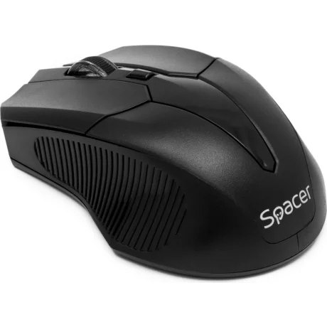 MOUSE  SPACER Wireless, 1600 dpi, 3/1, negru, SPMO-W02