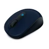 MOUSE MICROSOFT, &quot;Sculpt Mobile&quot; notebook, PC, wireless, optic, Wireless, 1000 dpi, 3/1, negru / albastru, &quot;43U-00014&quot;, (include TV 0.15 lei)