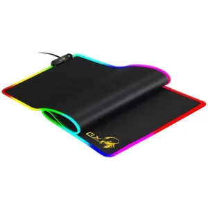 Mouse PAD GENIUS, &quot;GX-Pad 800S RGB&quot;, gaming , cu led, cauciuc si material textil, 800 x 300 x 3 mm, negru , iluminat RGB, &quot;31250003400&quot;