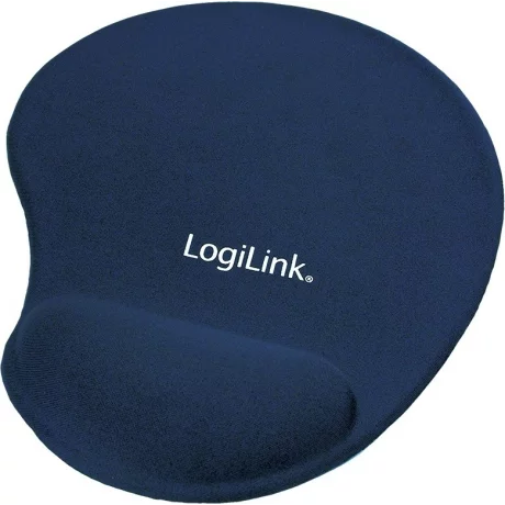 MousePAD LOGILINK, cauciuc si gel, 300 x 220 x 3 mm, albastru, &quot;ID0027B&quot;