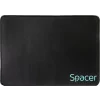MousePAD SPACER gaming, cauciuc si material textil, 350 x 250 x 3 mm, negru &quot;SP-PAD-GAME-M&quot;