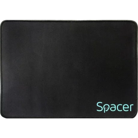 MousePAD SPACER gaming, cauciuc si material textil, 350 x 250 x 3 mm, negru &quot;SP-PAD-GAME-M&quot;