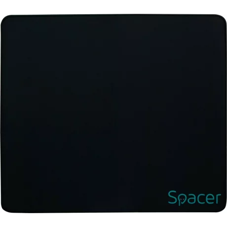 MousePAD SPACER gaming, cauciuc si material textil, 450 x 400 x 3 mm, negru &quot;SP-PAD-GAME-L&quot;/ 46500607