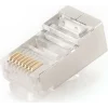 MUFA RJ-45  pt. cablu FTP, SFTP, Cat5e, RJ-45 (T), ecranat, plastic cu metal, 10 buc, &quot;PLUG5SP/10&quot;