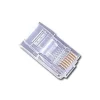 MUFA RJ-45 GEMBIRD pt. cablu UTP, Cat5e, RJ-45 (T), plastic, 100 buc, &quot;PLUG3UP6/100&quot;