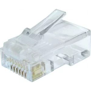 MUFA RJ-45 GEMBIRD pt. cablu UTP, Cat6, RJ-45 (T), plastic, 10 buc, &quot;LC-8P8C-002/10&quot;