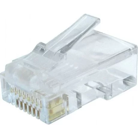 MUFA RJ-45 GEMBIRD pt. cablu UTP, Cat6, RJ-45 (T), plastic, 10 buc, &quot;LC-8P8C-002/10&quot;