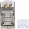 MUFA RJ-45 INTELLINET pt. cablu FTP, Cat6, RJ-45 (T), ecranat, plastic cu metal, 70 buc, &quot;790505&quot;